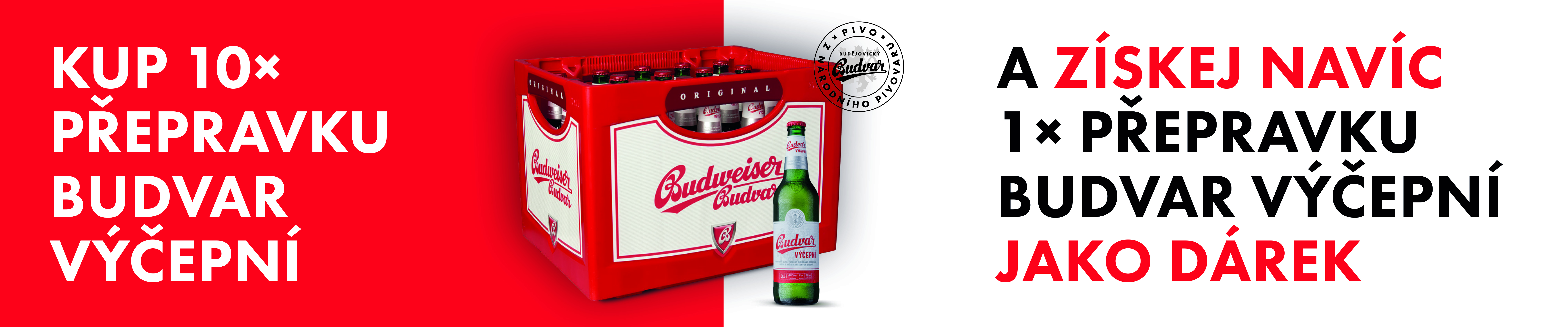 Budvar -  BU výčepní 10+ 1